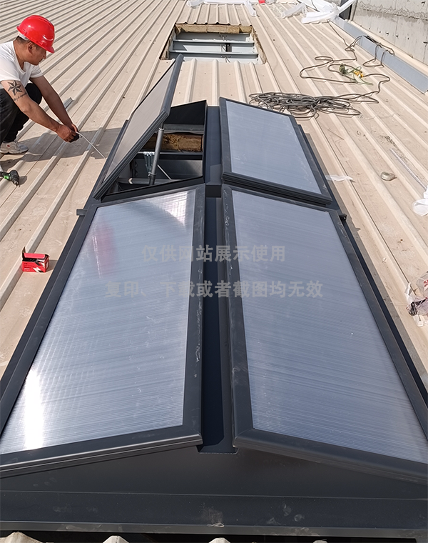 兰州王老吉生产车间布尔津排烟天窗 兰州王老吉生产车间布尔津排烟天窗