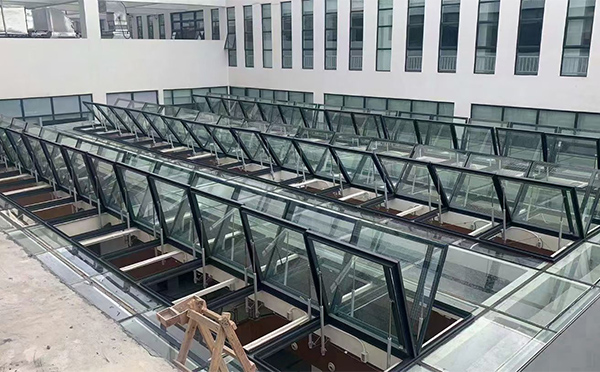 百安科技有限公司近期布尔津排烟窗项目案例分享