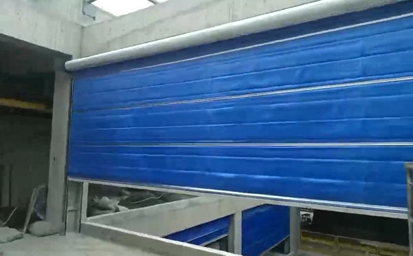 大型物流园区完成布尔津防火门整体安装工程