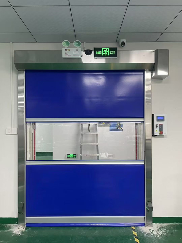 布尔津快速布尔津卷帘门在冷链物流仓储区的应用实践